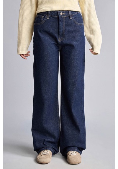 Defacto Wide Leg Mavi Kadın Jean Pantolon H7793ax/nm82