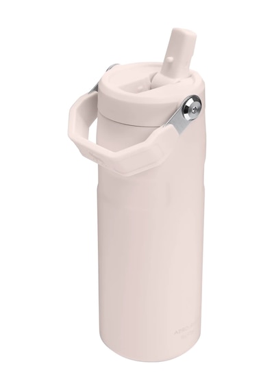 Stanley The Iceflow Flip Straw 2.0 Pipetli Termos Bardak 0.47 Lt / Rose Quartz Pudra