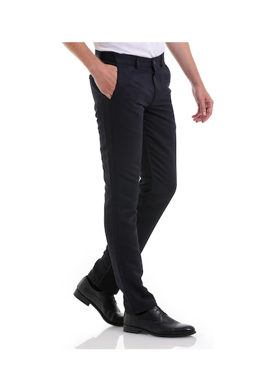 Hatemoğlu Lacivert D. Slim Fit Desenli Yandan Cep Kanvas Pantolon Lacivert Hatemoğlu Lacivert D. Slim Fit Desenli Yandan Cep Kanvas Pantolon Lacivert