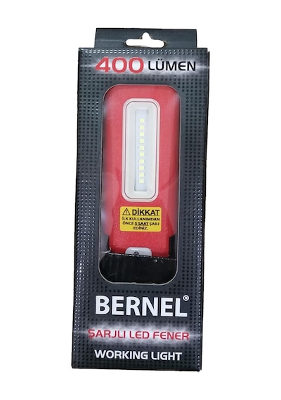 Bernel Led Lamba Şarjlı 400 Lümen