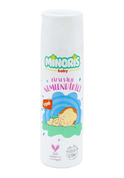 Minoris Baby Organik El Yüz ve Vücut Nemlendirici 200 ML