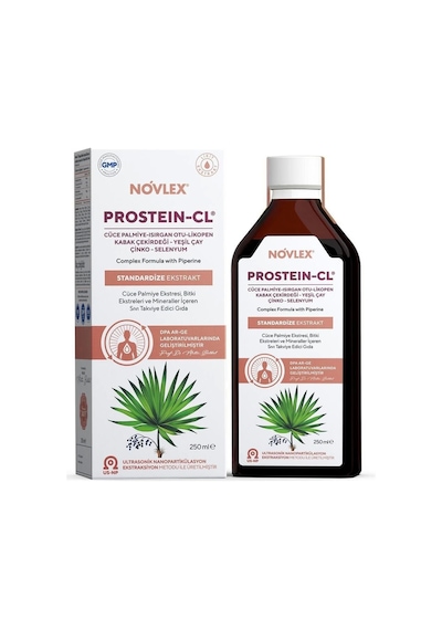 Novlex Prostein-CL Bitkisel Gıda Takviyesi 250 ML