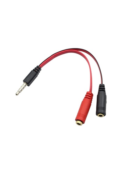 Kulaklık Mikrofon Birleştirici Kablo Aparat 3.5mm
