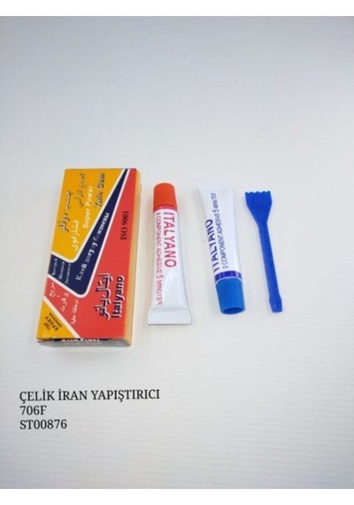 Ikiz Tüp Iran Yapıştırıcısı Epoksi Çift Karışımlı Çelik Yapıştırıcı Radyatör Depo Tamir