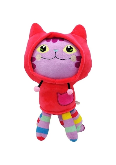 Gabby's Dollhouse Dj Catnip İthal Oyuncak Peluş 25 Cm