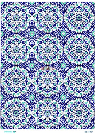 Diamond Pirinç Dekopaj Kağıdı - 5057