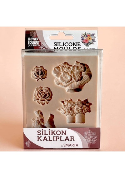 Smarta Silikon Kalıp Çiçek Buketi Sk1013067