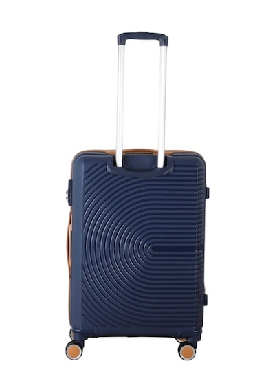 Mçs 3lü Set Kırılmaz Silikon Seyahat Valizi Bavulu V374 Laci/hardal Lacivert