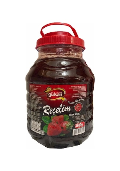 Gülsan Çilek Reçeli 4600 Gr Pls