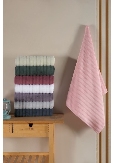 Varol Wave Serisi Premium Micro Cotton El Havlusu 50x90cm A.yesıl/50x90cm Açık Yeşil