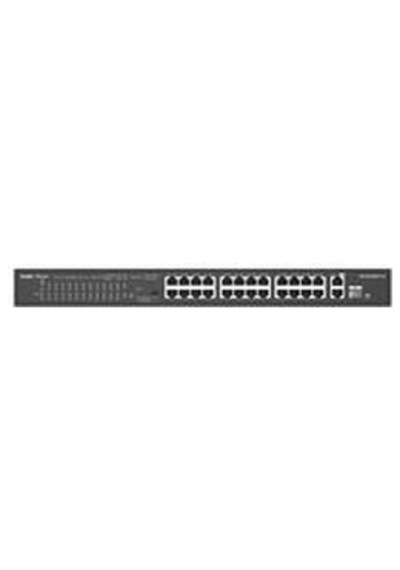 Ruijie-reyee Rg-es126s-lp 24 Port Poe+ 10-100 Mbps + 2 Port 10-100-1000 Mbps Uplink Switch Kdo