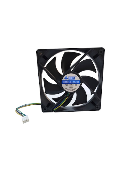 12cm 12v 4 Pinli Fan 12cm X 12cm X 2.5cm 4 Pinli Dc 12volt Fan