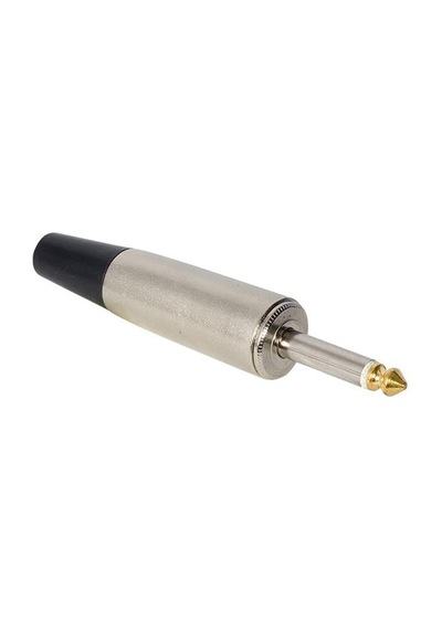 Ayt 6.3 Mm Canon Tip Gold Nikel Mono Gitar Jack Soket Mikrofon Ses Kablosu Ucu