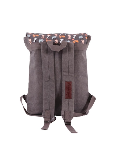 Biggdesign Dogs Vintage Laptop Sırt Çantası Gri