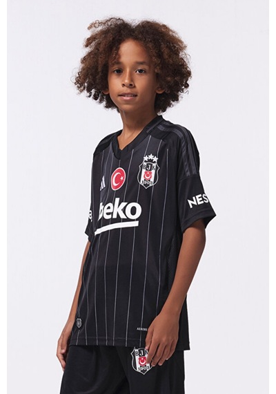 Adidas Beşiktaş Çocuk Deplasman Forması It1476 Siyah Aeroready