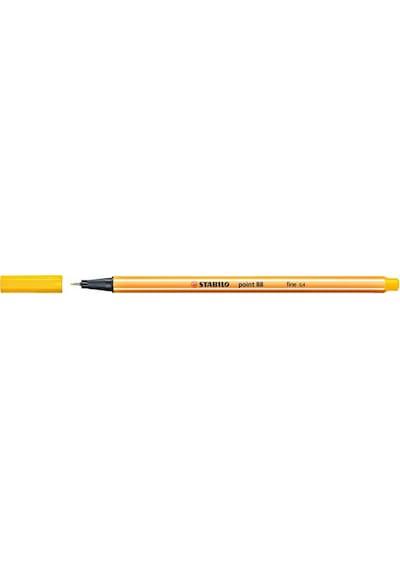 Stabilo Point 88-44 - 0.4 Mm Ince Keçe Uçlu Kalem Sarı