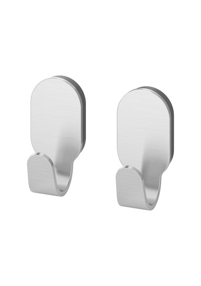 Ikea Brogrund Banyo Askısı 2 Kancalı 2'li 3 X 4 X 7 Cm Yeşil