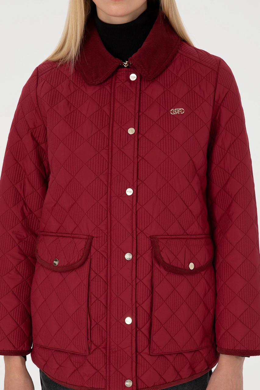 U.s. Polo Assn. Kadın Mont 50307939-vr104 Koyu Frambuaz/dark Raspberry