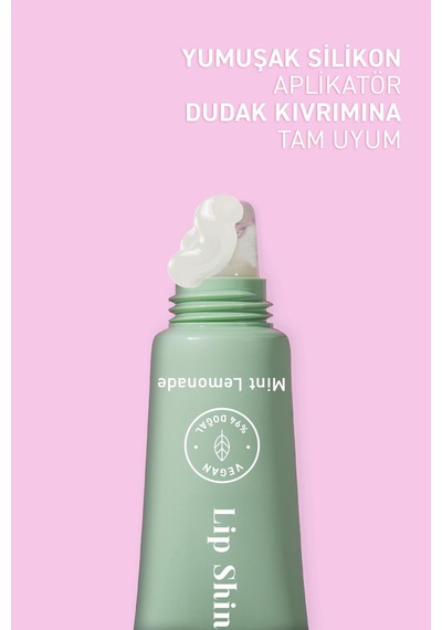 Herbaderm Limonata Aromalı Parlatıcı Dolgunlaştırıcı ve Onarıcı Vegan Dudak Balmı 10 ML