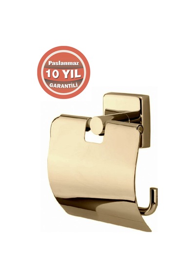 Çelik Banyo Paslanmaz Pirinç Vizyon Tuvalet Kağıtlığı Altın Gold Gold
