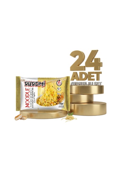 Dudomi Tavuk Çeşnili Noodle 24x70 Gr
