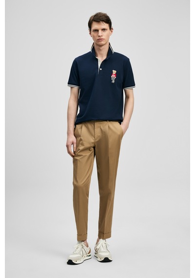 Lufian Brady Smart Erkek Polo Tişört Lacivert Lacivert 111040245100200 Lacivert