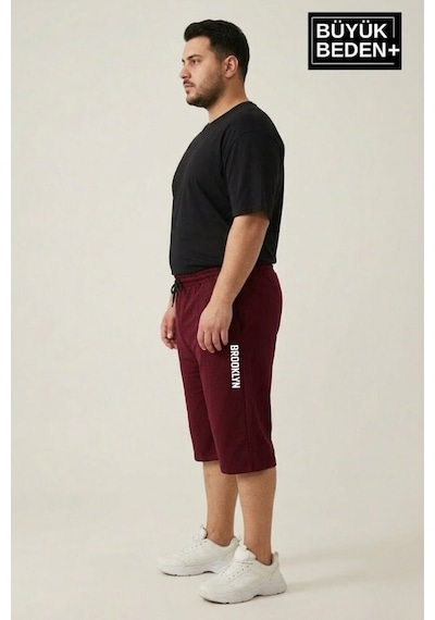 Süperlife Büyük Beden Erkek Kapri Şort Brooklyn Baskılı Rahat Kalıp 3xl-6xl Spr26bsr591-02 Bej Süperlife Büyük Beden Erkek Kapri Şort Brooklyn Baskılı Rahat Kalıp 3xl-6xl Spr26bsr591-02 Bej