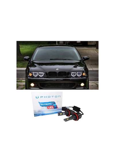 Bmw E39 Led Xenon Kısa Far Ampulü H7 Ultimate Yeni Seri Beyaz 2000-2004