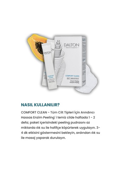 Tüm Ciltler Için Arındırıcı Ve Pürüzsüzleştirici Comfort Clean Hassas Enzim Peeling - 56833352