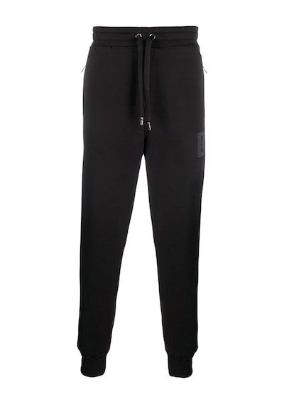 Dolce & Gabbana Dolce&Gabbana Logo Embroidered Track Pants Siyah Dolce & Gabbana Dolce&Gabbana Logo Embroidered Track Pants Siyah