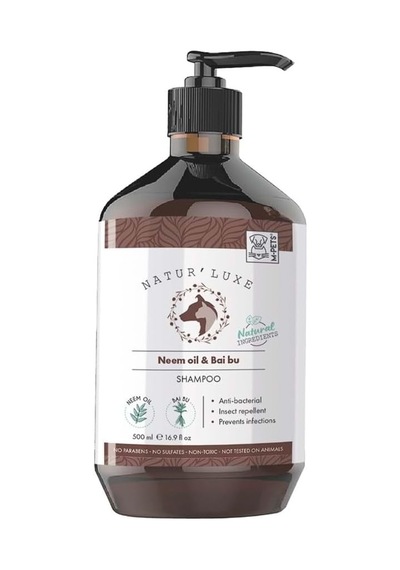 Naturluxe Dog Shampoo Neem Oil & Bai Bu 500ml