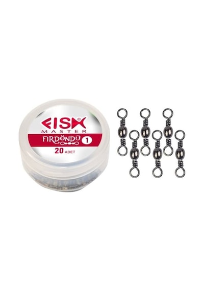 Fırdöndü Paslanmaz Black Nickel 20 Adet Özel Kutulu 3