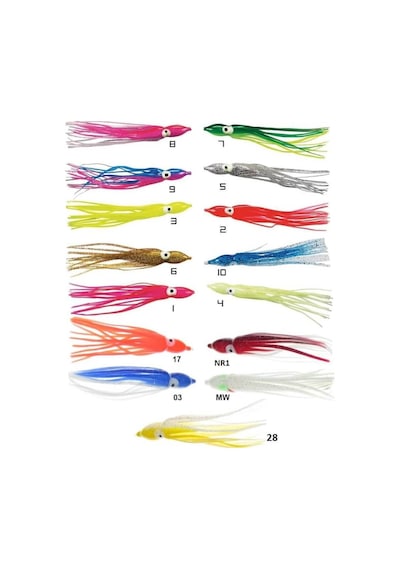 Fladen Ahtapot 7Cm Silikon Yem