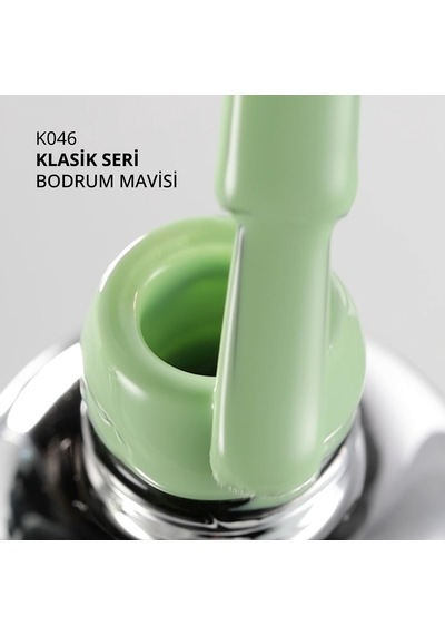 Kalıcı Oje K057 Su Yeşili Pastel 10 Ml