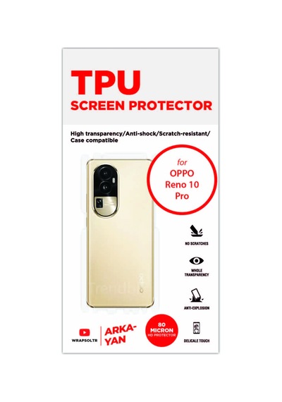Oppo Reno 10 Pro Hd Arka Ve Yan Koruyucu Kaplama Film