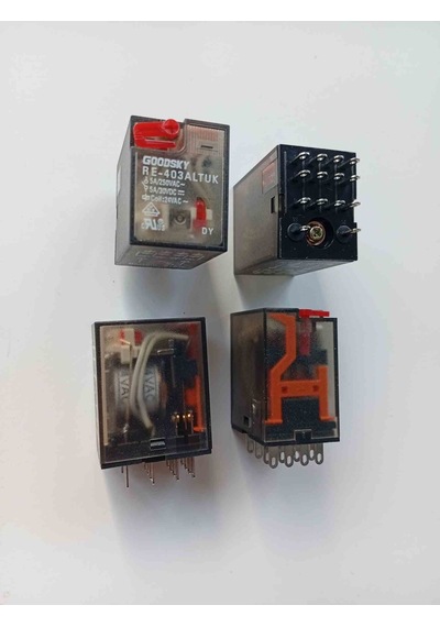 Re-403 Altuk 24vac 5a 4c 14pın Güç Röle 2 Adet