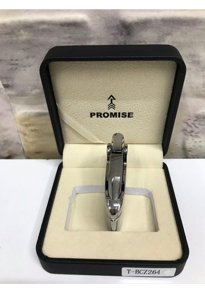 Promise Marka Açık Gri Gazlı Kişiye Özel Çakmak