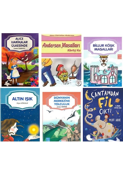 Çantamdan Fil Çıktı Timaş Çocuk Mert Arık 2,3 Sınıf 6 Kitap Set
