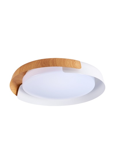 Elliot 50'lik Yuvarlak Plafonyer Led Avize Beyaz