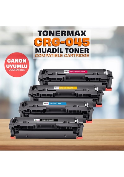 Canon İ-sensys Mf-635cx Uyumlu Toner Seti / Crg-045