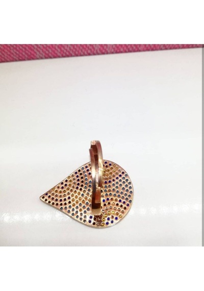 Oriental Kuyumculuk Jewellery Nazar Boncuklu Damla Rose Gümüş Yüzük Rose