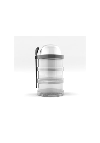 Zweikell Infinity Siyah Bpa İçermez 700 Ml Atıştırmalık Kabı Çok Renkli