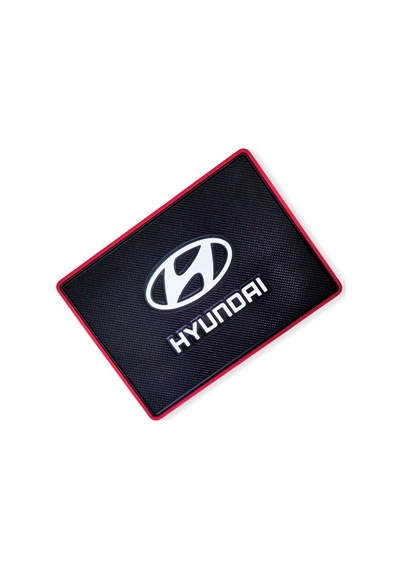 Hyundai Nakış İşlemeli Mavi Polar Ortopedik Araç Seyahat Boyun Yastık Hyundai Araç Oto Aksesuar Mavi