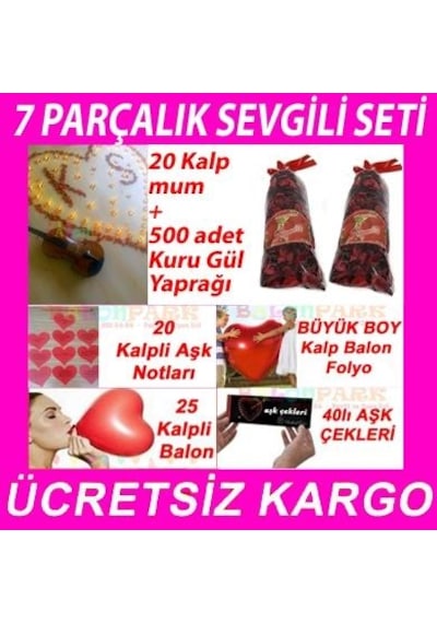 Evlilik Teklifi Romantik Konsept Sürpriz Süsleme Hazırlık Seti