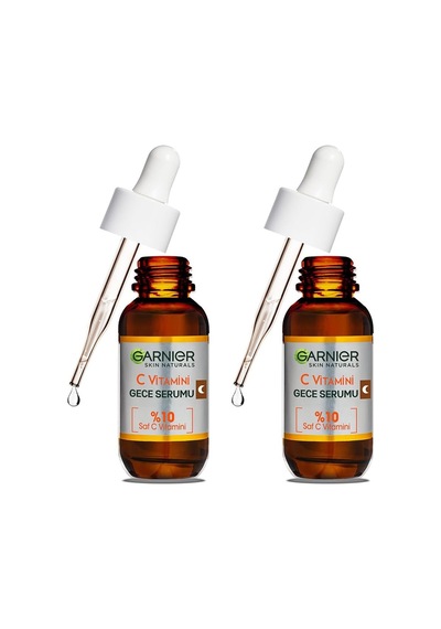 2'li C Vitamini Süper Aydınlatıcı Gece Serumu 30 Ml Cilt Bakım Seti