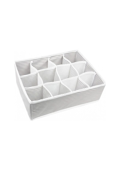 Alas Çok Amaçlı Çekmece İçi Düzenleyici Organizer 12 Bölme Gri