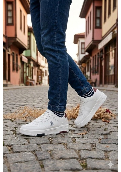 U.s. Polo Assn. Andy 6fx Rahat Hafif Sneaker Erkek Ayakkabı Beyaz