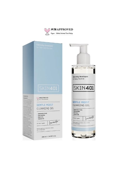 Skin401 Nemlendirici Tazelik Ve Parlaklık Veren Yüz Temizleme Je SKIN.001