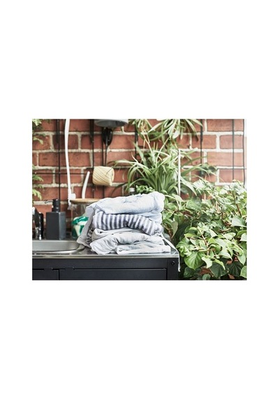 Ikea Grıllskär Dış Mekan Lavabo Ünitesi, Paslanmaz Çelik-siyah, 86x61 Cm, Bataryasız