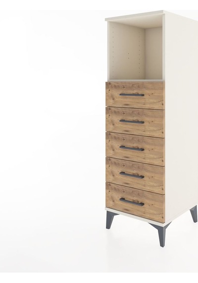 Hyperion Dolap Tek Raflı 5 Çekmeceli 44x44x134 Aytaşı-çam Aytaşı Hyperion Dolap Tek Raflı 5 Çekmeceli 44x44x134 Aytaşı-çam Aytaşı